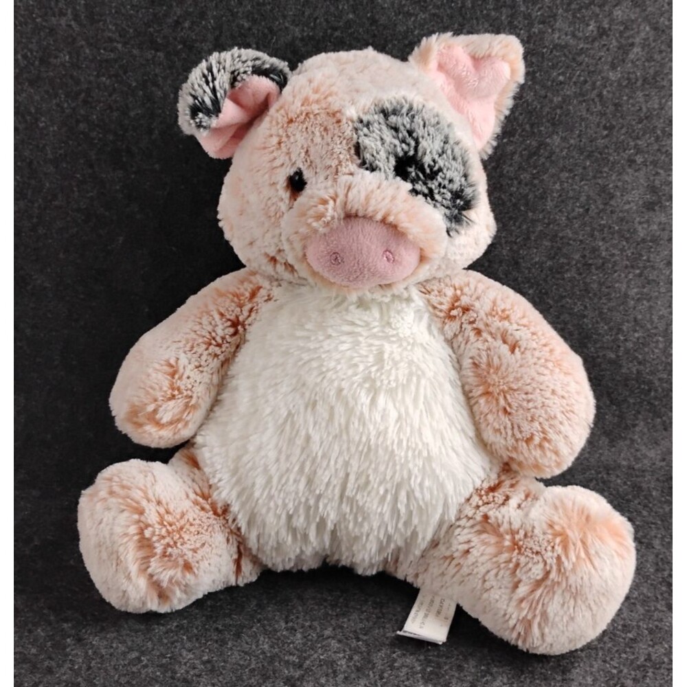 Aurora Percy Pig Plush Pink Peach Gray Soft Stuffed Animal Toy Farm ~12"
